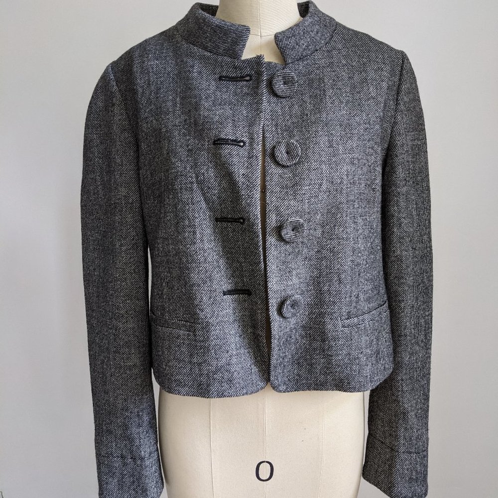 Banana Republic retro-style wool blazer